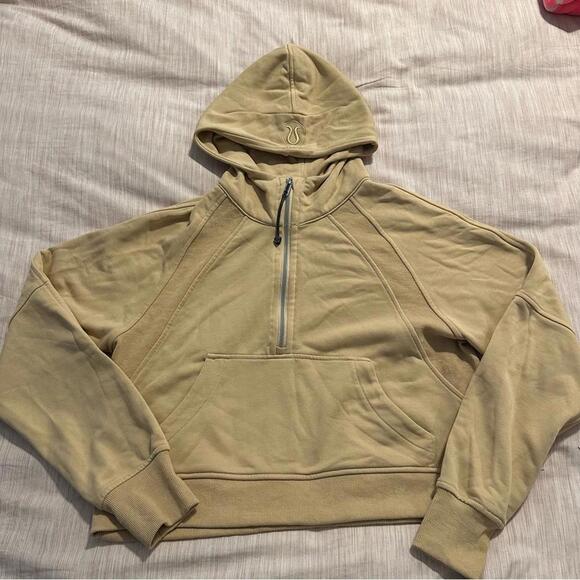 Lululemon Athletica Scuba Oversized Half-Zip Fleece Hoodie - Picture 1 of 2